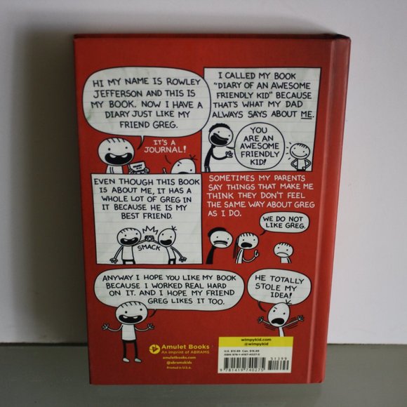 Diary of An Awesome Friendly Kid Book - Picture 3 of 4